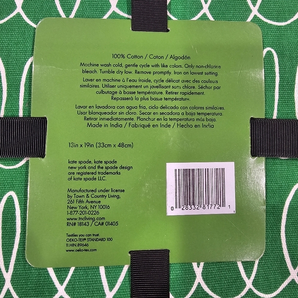 NWT Kate Spade In The Loop Placemats Set of 4 - Picture 4 of 6